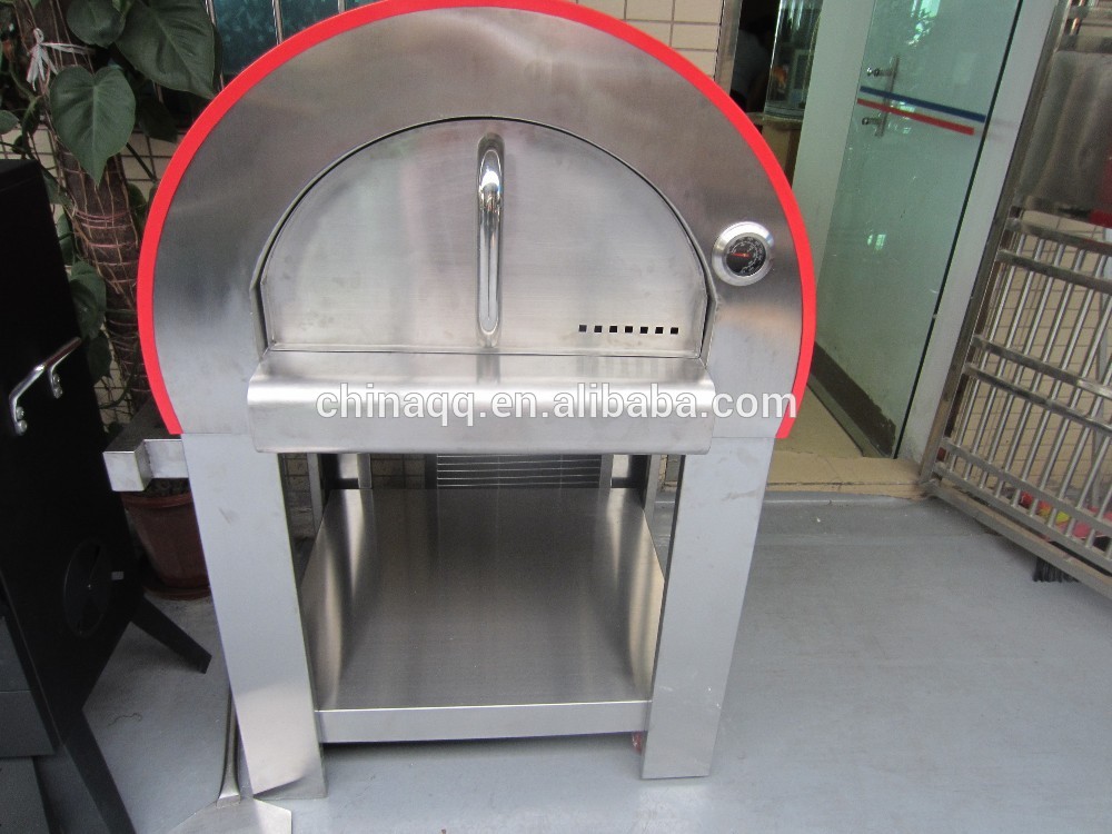 KU-006E High Quality Wood Fired Stainless Steel Pizza Oven