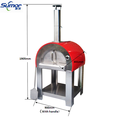 (SM-006E) Hot-selling Wood Fired Outdoor Pizza Oven With Different Colors